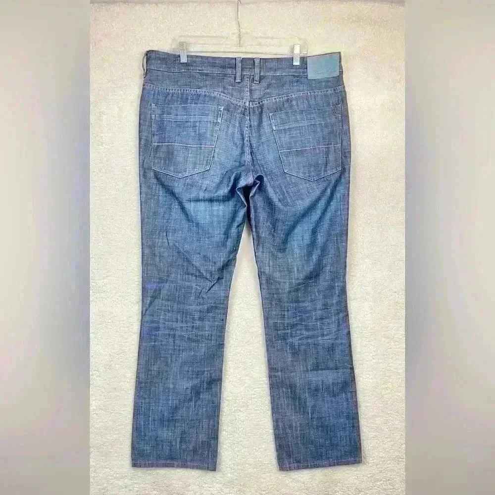 Tommy Bahama Mens Jeans Size 38W 32L Authentic Straight Cotton Denim